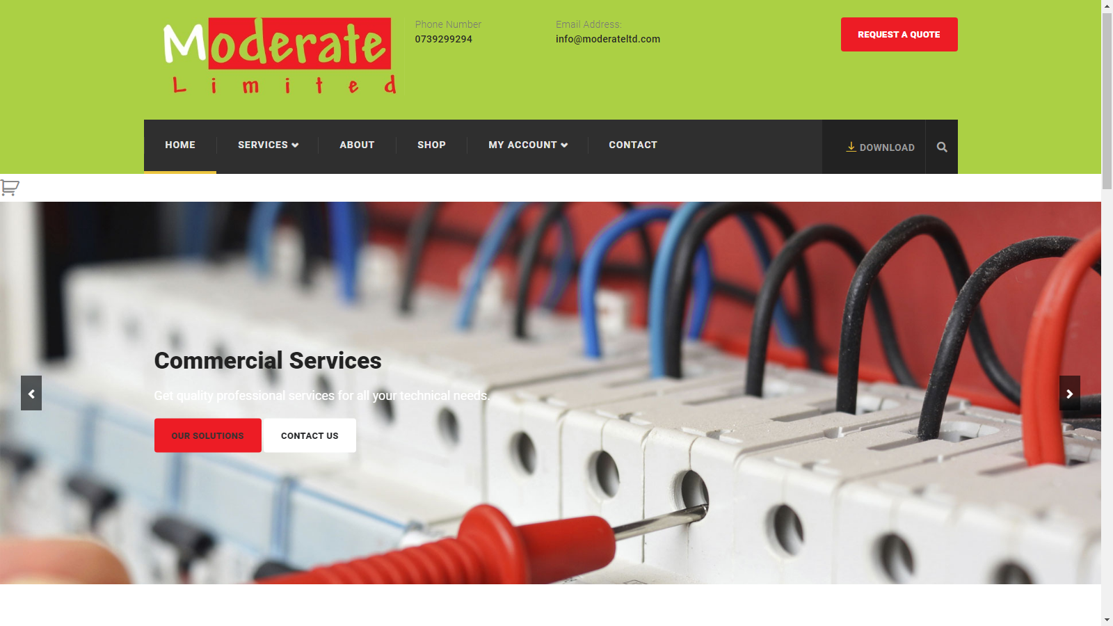 moderate-limited-website